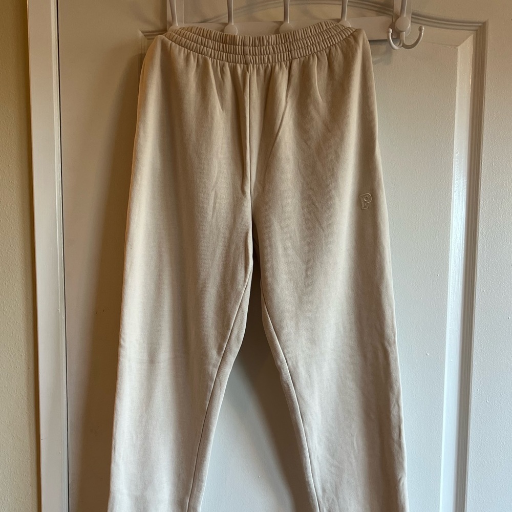 Cream VS PINK Sweatpants